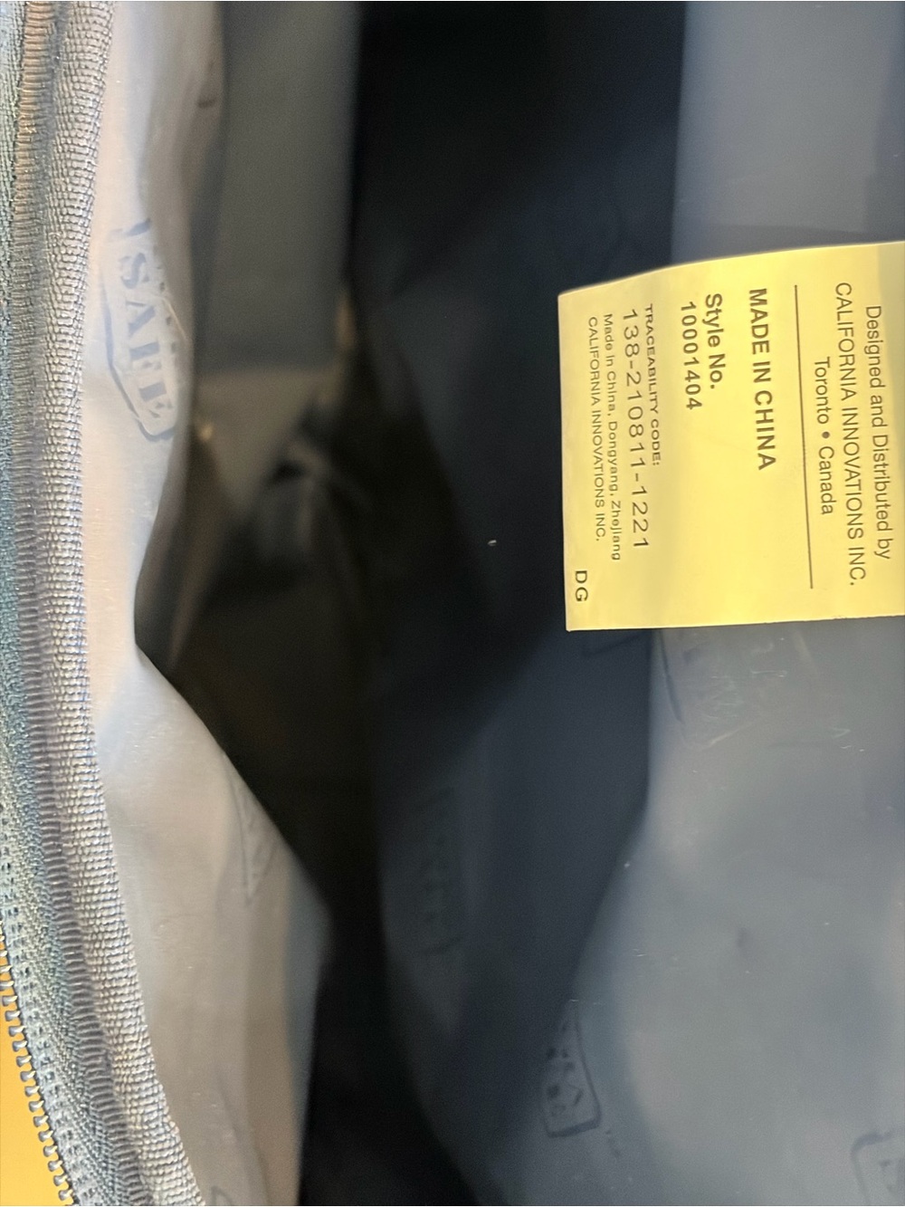 Life Is Good Light Blue & Navy Backpack Cooler - Picture 4 of 6